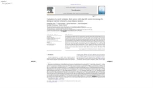 Evaluation of a novel oxidation ditch system with dual DO control technology for biological nutrient removal by mass balance analysis